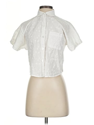 Aeropostale Short Sleeve Blouse (view 1)