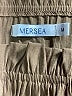 Mersea Brown Short Sleeve Blouse Size M - photo 7