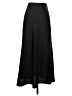 H&M 100% Polyester Solid Black Formal Skirt Size XS - photo 2