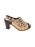 Dansko 100% Leather Tan Sandals Size EU 37 - photo 1