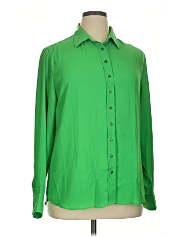 The Shirt by Rochelle Behrens Long Sleeve Button-Down Shirt (view 1)