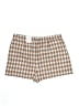 Nine West Plaid Brown Shorts Size XL - photo 2