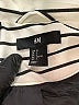 H&M Stripes Ivory Blazer Size 2 - photo 6