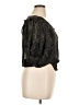 Pleione 100% Polyester Black Short Sleeve Blouse Size XL - photo 4
