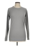 Athleta 100% Nylon Gray Long Sleeve T-Shirt Size M - photo 1