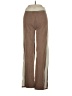 Monrow Color Block Brown Casual Pants Size XS - photo 2