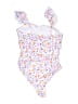 Unbranded Floral White One Piece Swimsuit Size XXL - photo 2
