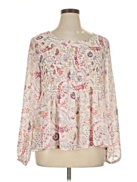 Rose + Olive Long Sleeve Blouse
