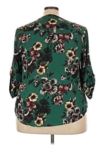 Torrid 3/4 Sleeve Blouse (view 2)