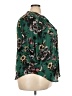 Torrid 100% Polyester Floral Green 3/4 Sleeve Blouse Size 2X Plus (2) - photo 4