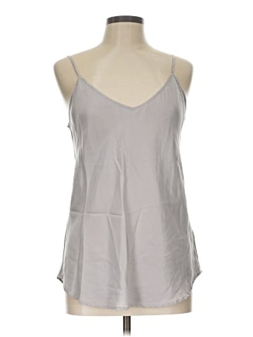 Garnet Hill Sleeveless Silk Top (view 1)