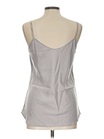 Garnet Hill Sleeveless Silk Top (view 2)