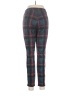 Hue Plaid Teal Casual Pants Size M - photo 2
