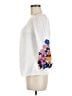 Boden 100% Cotton White 3/4 Sleeve Top Size 6 - photo 5