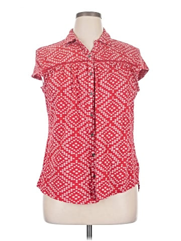Ruff Hewn Short Sleeve Blouse (view 1)