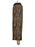 Zara Basic 100% Polyester Animal Print Gold Casual Pants Size S - photo 5