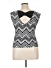 rue21 Silver Sleeveless Blouse Size XL - photo 2