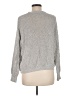 Brandy Melville Metallic Gray Pullover Sweater One size - photo 2