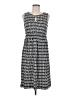 Soma Graphic Gray Casual Dress Size M - photo 1