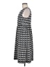 Soma Graphic Gray Casual Dress Size M - photo 5
