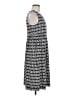 Soma Graphic Gray Casual Dress Size M - photo 4
