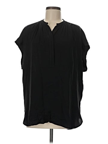 Vince. Short Sleeve Blouse (view 1)