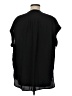 Vince. 100% Polyester Black Short Sleeve Blouse Size M - photo 2