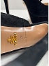 Prada 100% Suede Black Suede Sandals Size EU 40 - photo 5
