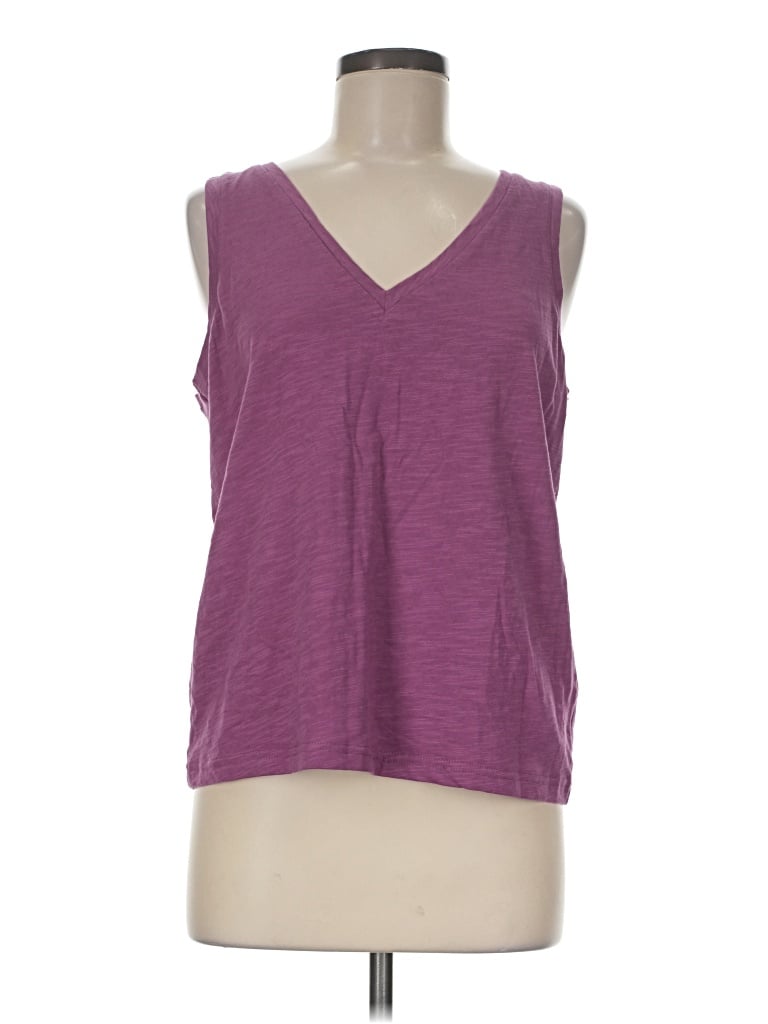 Pre-owned Boden Sleeveless T-shirt In Purple