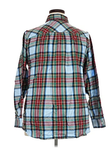 Lands' End Long Sleeve Button-Down Shirt (view 2)
