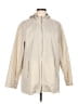 Eddie Bauer 100% Nylon Solid Ivory Raincoat Size L - photo 1