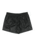 BCBGMAXAZRIA 100% Polyurethane Metallic Black Athletic Shorts Size M - photo 1