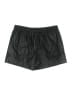 BCBGMAXAZRIA 100% Polyurethane Metallic Black Athletic Shorts Size M - photo 2