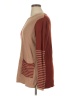 Coldwater Creek Color Block Brown Pullover Sweater Size XL - photo 5