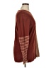Coldwater Creek Color Block Brown Pullover Sweater Size XL - photo 4