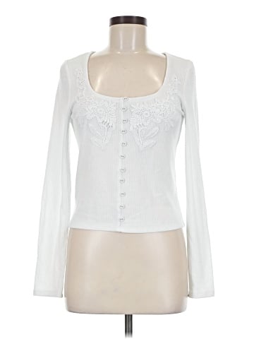 Francesca's Long Sleeve Blouse (view 1)