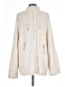 Current/Elliott Ivory Turtleneck Sweater Size Lg (3) - photo 2