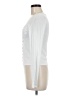Francesca's White Long Sleeve Blouse Size M - photo 5
