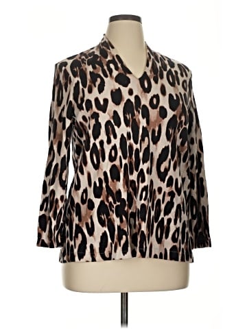 Chico's 3/4 Sleeve T-Shirt (view 1)