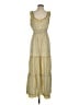 Max Studio Yellow Casual Dress Size S - photo 1