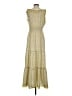 Max Studio Yellow Casual Dress Size S - photo 2