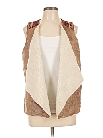 Flying Tomato Faux Fur Vest (view 1)