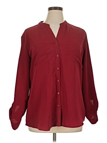Notations Long Sleeve Blouse (view 1)