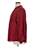 Notations 100% Polyester Burgundy Long Sleeve Blouse Size XL - photo 5