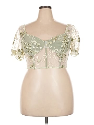 Romwe Short Sleeve Blouse (view 1)