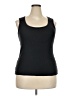 Splash 100% Cotton Black Tank Top Size 3X - photo 1