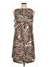 Nine West Animal Print Brown Casual Dress Size XL - photo 2
