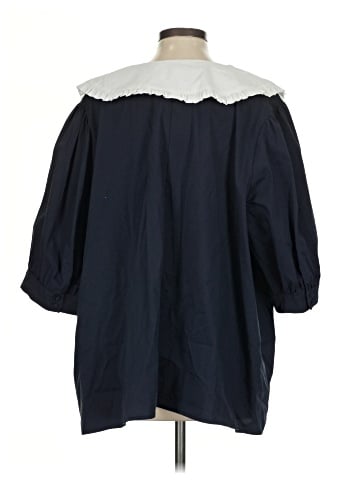 ELOQUII 3/4 Sleeve Blouse (view 2)
