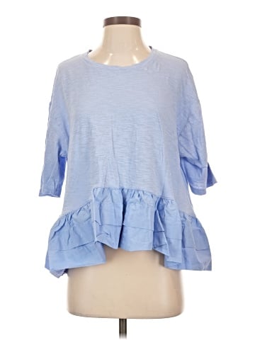 Akemi + Kin 3/4 Sleeve Top (view 1)