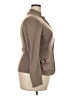Rivamonti 100% Wool Brown Tan Wool Cardigan Size M (estimated) - photo 4